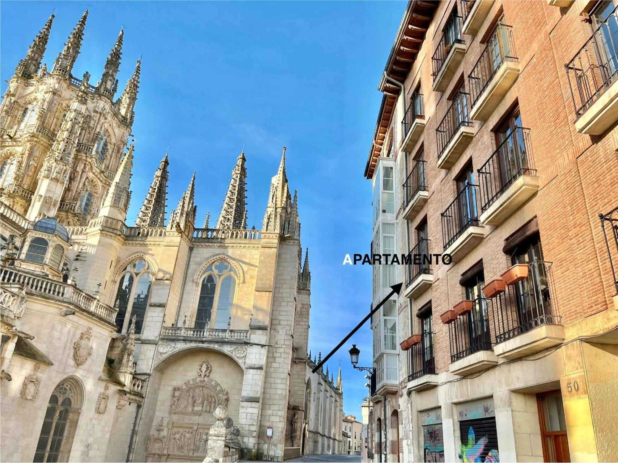 Apartament Acariciando La Catedral Vista Espectacular Burgo Zewnętrze zdjęcie