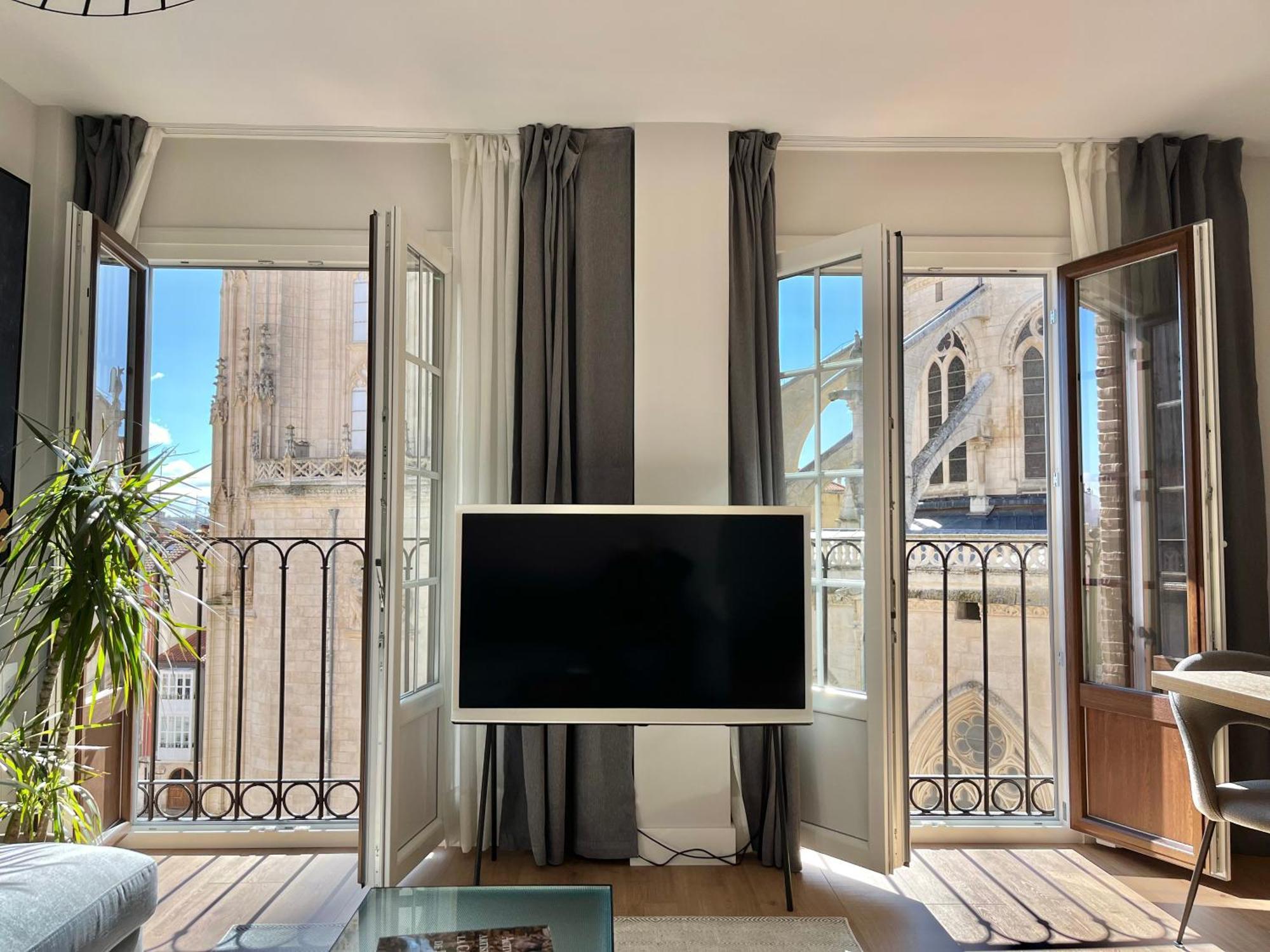 Apartament Acariciando La Catedral Vista Espectacular Burgo Zewnętrze zdjęcie